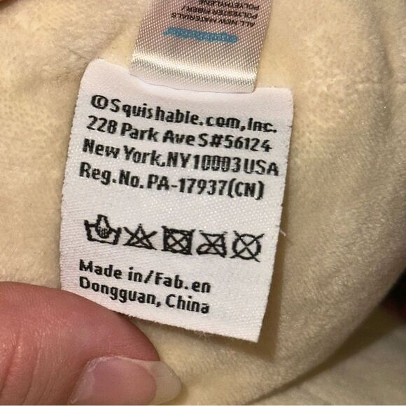 Squishable Smiling Mushroom Pink Medium Size 9” Plush Girly Fungi Fairycore Boho - Picture 8 of 8